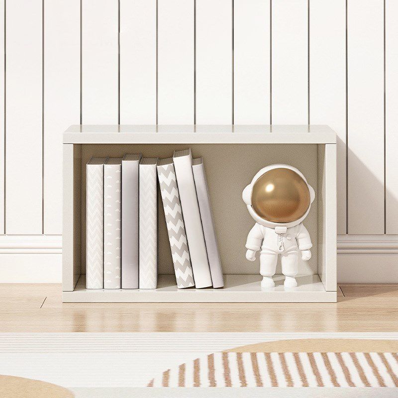 Contemporary Engineer Wood Bookshelf Closed Back Bookcase,18"L x 7"W x 12"H