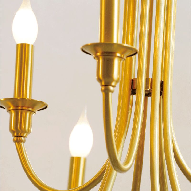 Traditional Hanging Pendant Lights Copper Hanging Lamps for Living Room