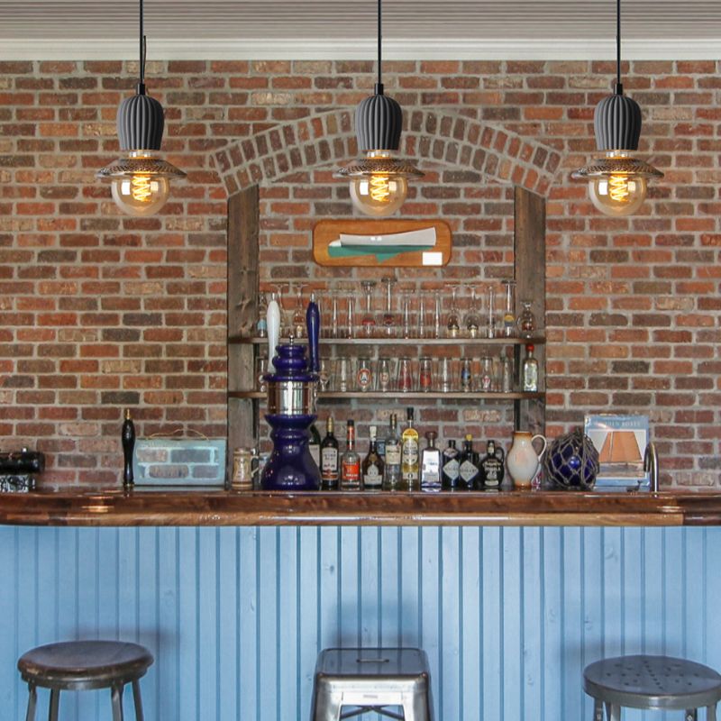 1 hoofd hanglampverlichting armaturen eenvoud ophanging hanger voor slaapkamerfoyer