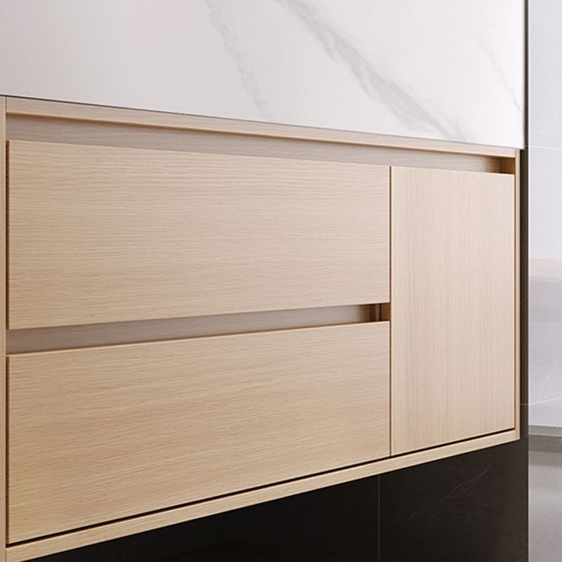 Gorgeous Sink Vanity Wood Wall-Mounted Mirror Cabinet Vanity Cabinet with Storage Shelving