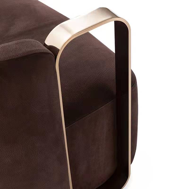 28.34" Wide Barrel Accent Chair Arms Included Barrel Chair for Living Room