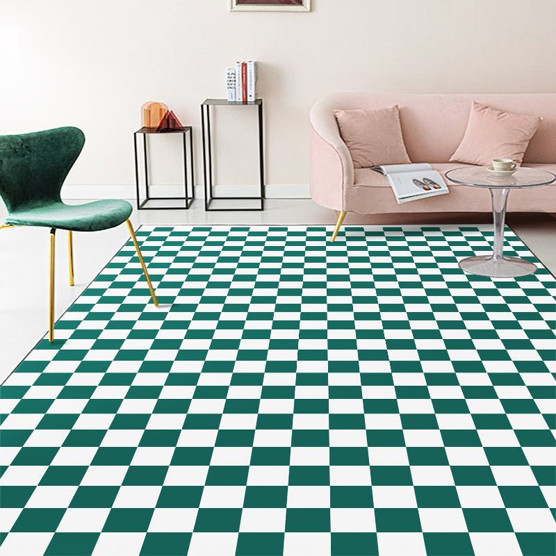 Tappeto moderno del tappeto area di colore del salotto in poliestere tappeto anti-slip easy care tappeto