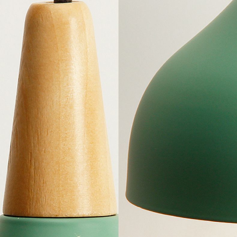 Metall Zwiebel Decke Anhänger Leichter Kindergarten Ein leichter Makkaron -Dachboden Anhängerlampe