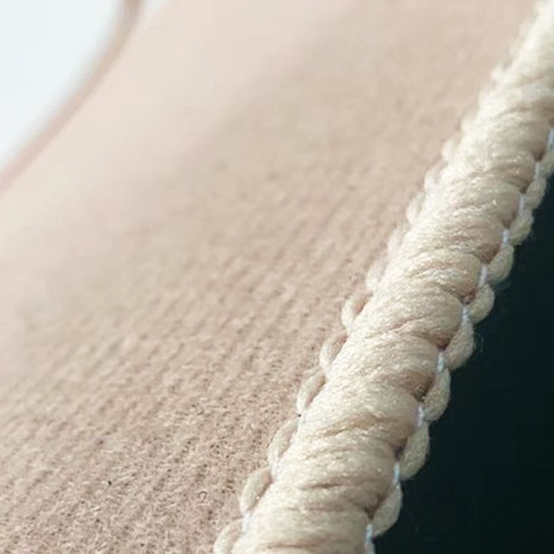 Modern Striped Rug Polyester Brown Rug Tear Resistant Rug for Drawing Room