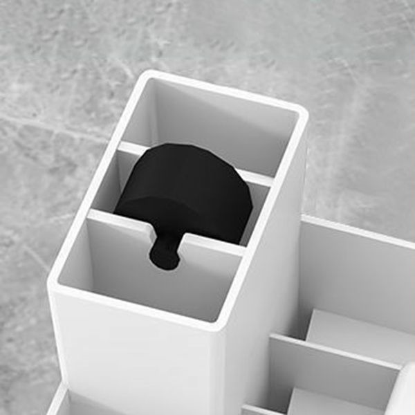 5-Door Storage Cabinet Contemporary Plastic Wardrobe Armoire