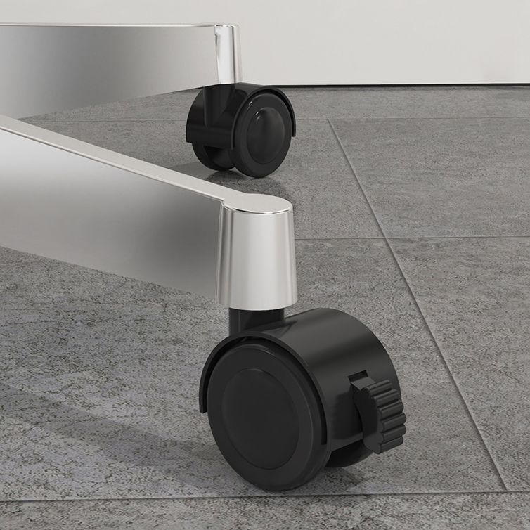 Modern Style Standing Desk Wooden Adjustable Office Desk with Caster Wheels