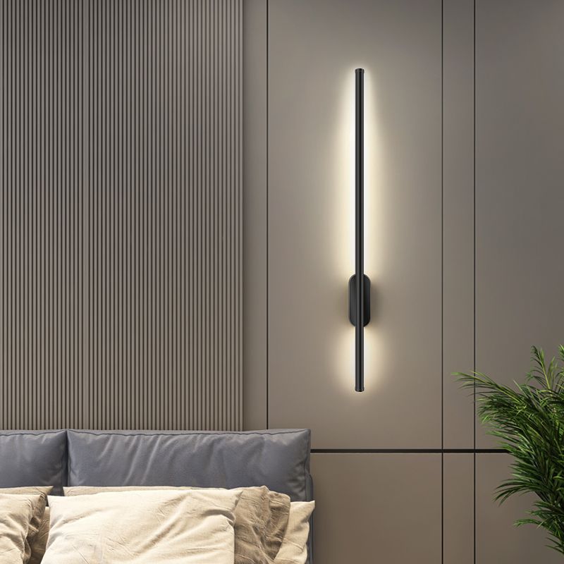 Strip Shape Wall Mount Light Modern LED Wall Sconce Light with Acrylic Shade for Bedside