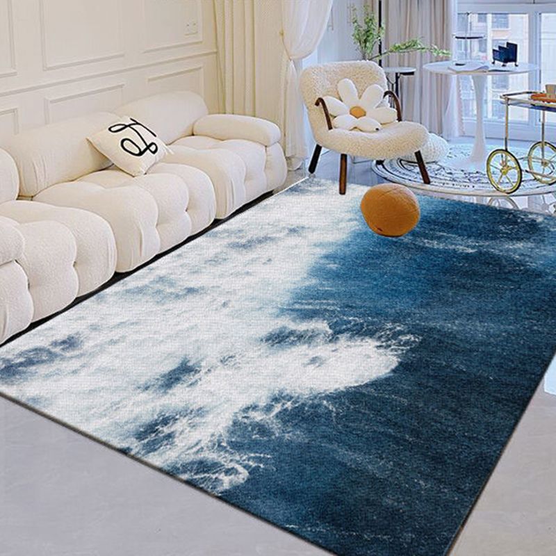 Modern Abstract Art Rug Polyester Carpet Polyester Pet Friendly Indoor Carpet for Living Room