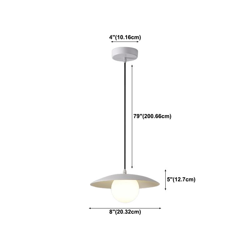 Industrial White Ceiling Light Glass Kitchen Island Lighting for Home