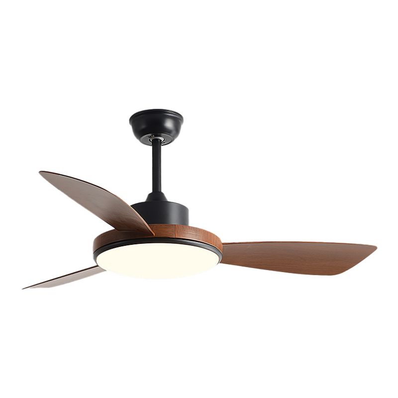 Unique Shape Ceiling Fan Light Kids Style Metal 1 Light Ceiling Fan Light Fixture