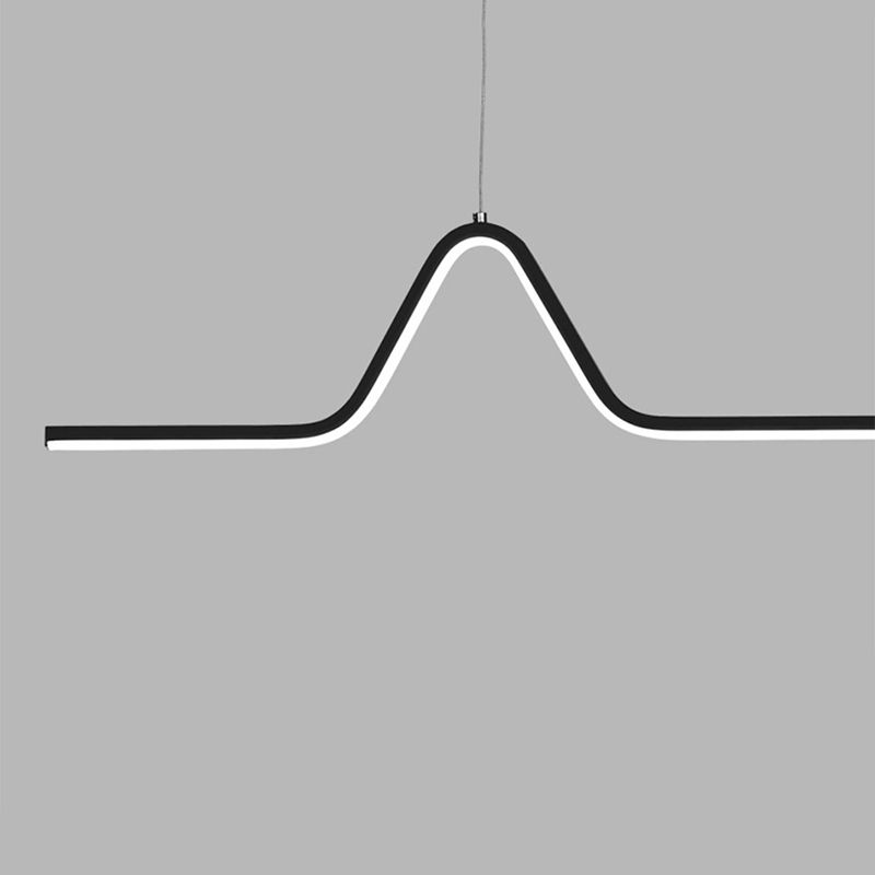 4 Light Geometric Island Lights Modern Kitchen Island Lighting Metal Island Chandelier