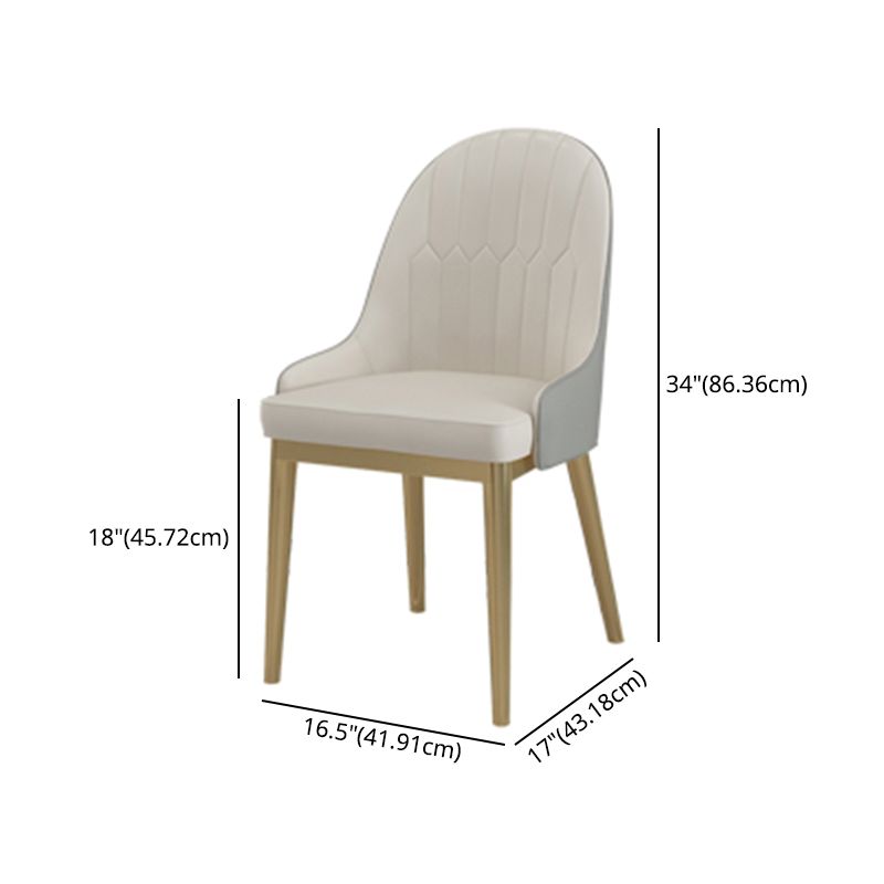 Minimalist Style Sintered Stone Dining Table Rectangular Dining Table with Metal Frame