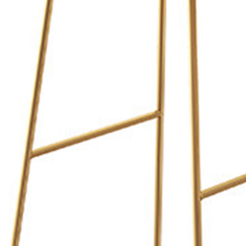 Contemporary Faux Leather Counter Stool Counter Height Bar Stool with Metal Legs