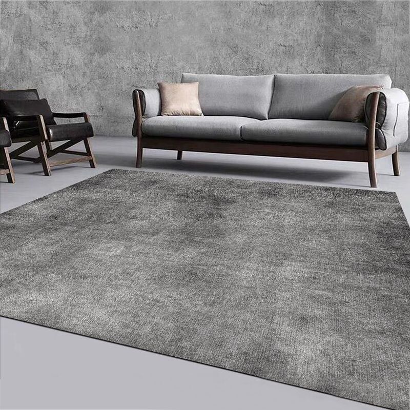 Contemporary Solid Shag Indoor Carpet Polyester Rug Pet Friendly Area Rug for Home Decoration