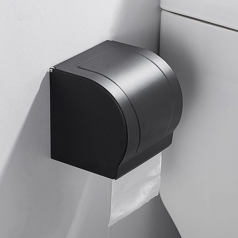 Modern Bathroom Hardware Set Matte Black Metal Bathroom Accessory Kit Anti-rust