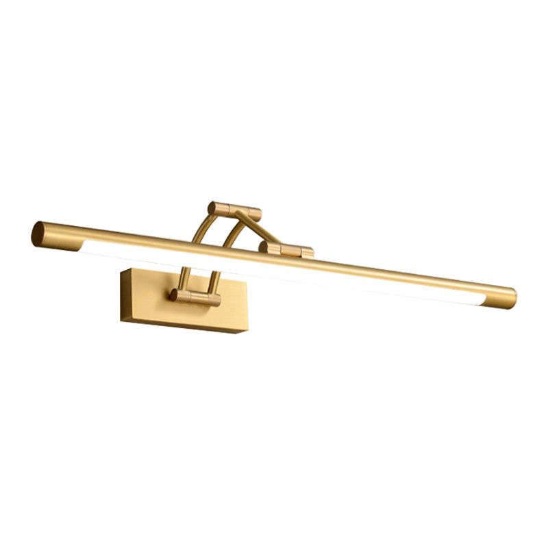 Modern Adjustable Vanity Sconce Lights Acrylic 1-Light Wall Lighting Fixture for Bathroom