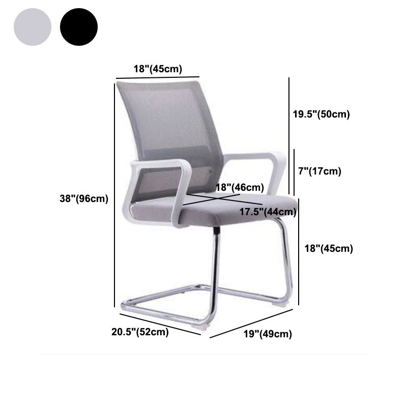 Mid Back Swivel Working Chair Modern Office Chair with Tilt Mechanism
