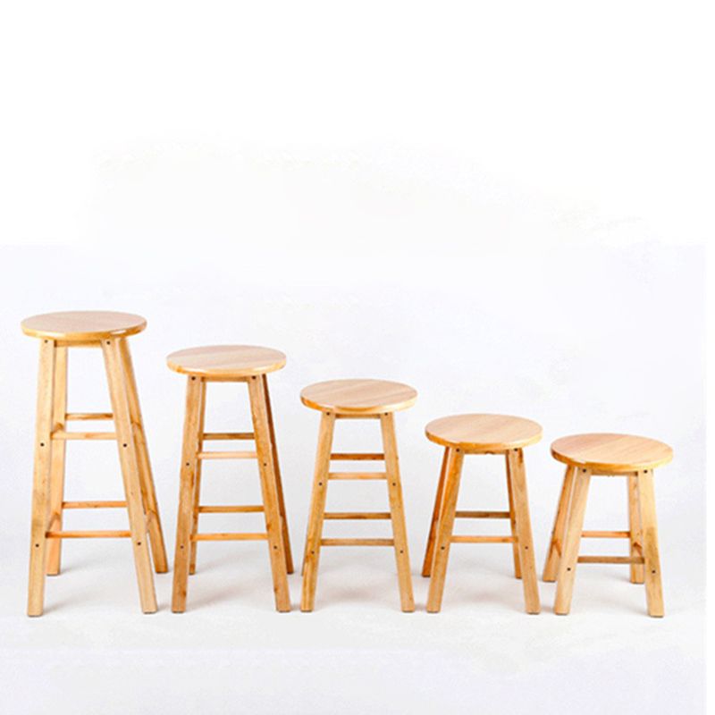 Moderno sin brazo Taburete sin espalda Tabres de madera con pedal con pedal