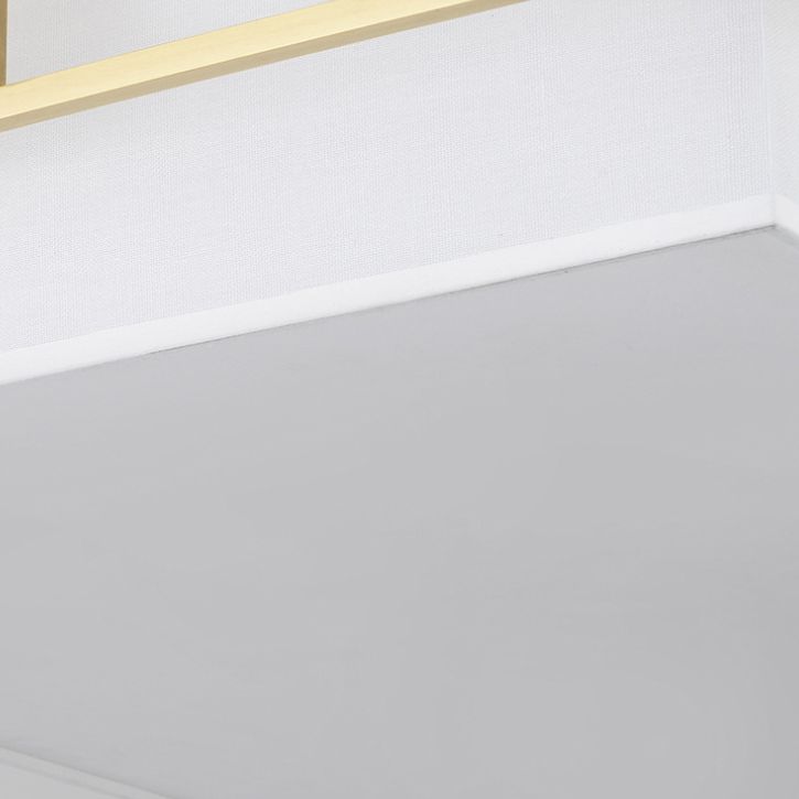 Modern Ceiling Mount Light Fixture Fabrics Multiple-Light Ceiling Light Fixture