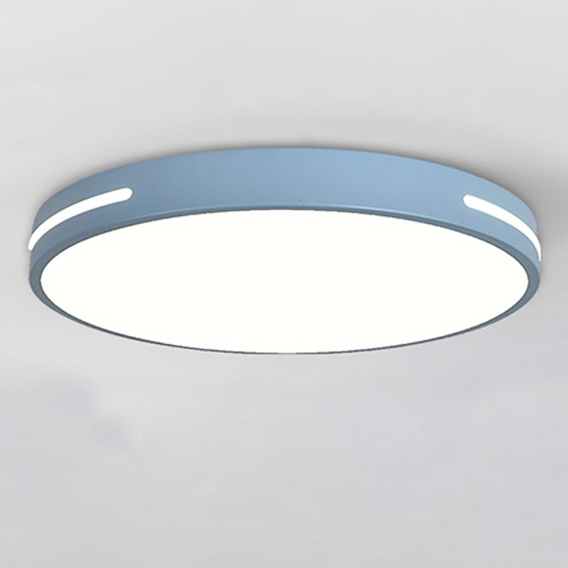 Modern Simple Style Ceiling Lamp Round Shape LED Flush Mount Light Fixtures