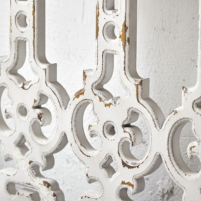 French Country Wood Accent Table Rectangle Console Sofa Table for Hall