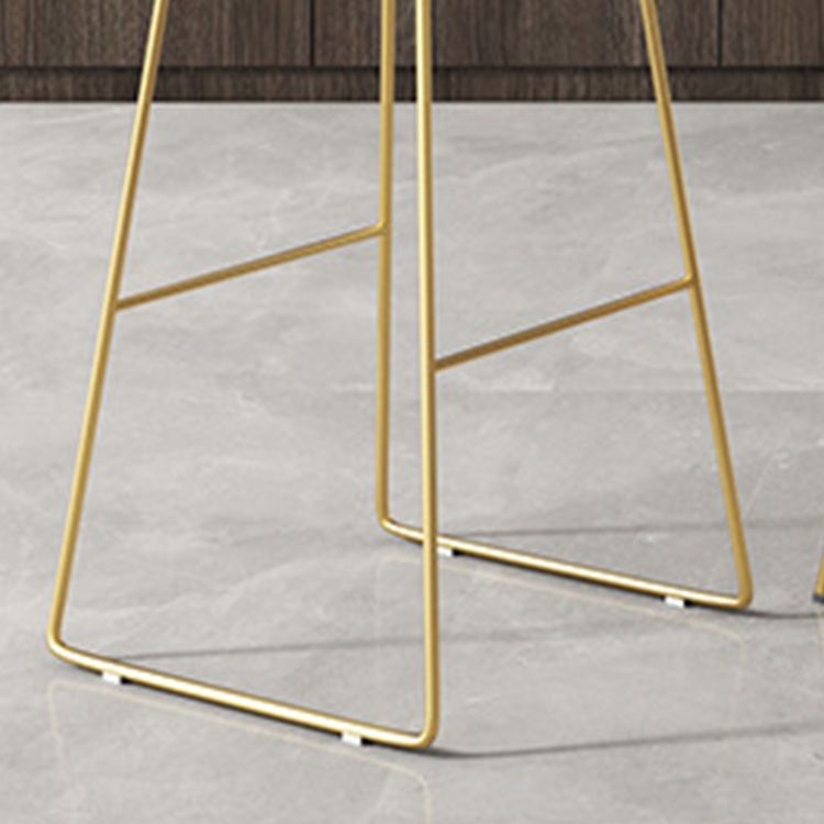 1/2/3/4 Pieces Contemporary Bar Set Round Bar Stool and Metal Table