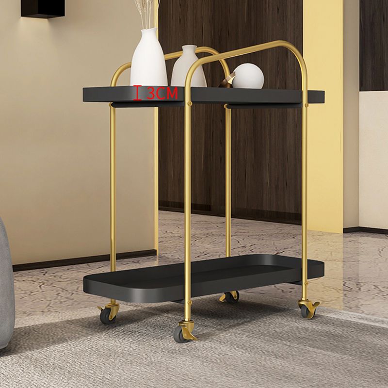 11" Wide Glam Corner Table Rectangular Accent Side Table with Storage