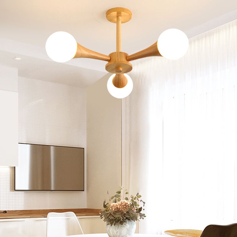 Modern Chandelier Pendant Lamp Multi-Head Chandelier Light Fixtures for Living Room