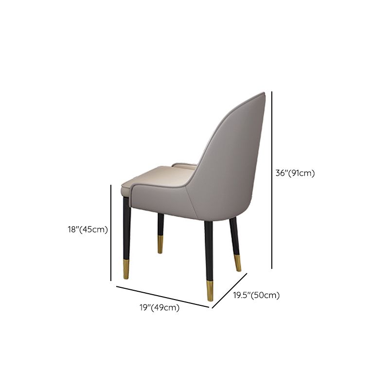 Modern White Stone Top Dining Set 1/5/7 Pieces Dining Table Set with Padded Chairs