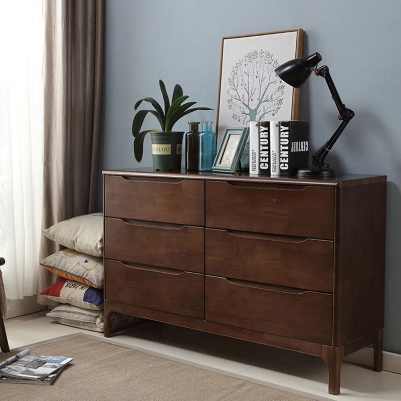 Modern Storage Chest Dresser Solid Wood Dresser with 7/6/5/4 Drawers