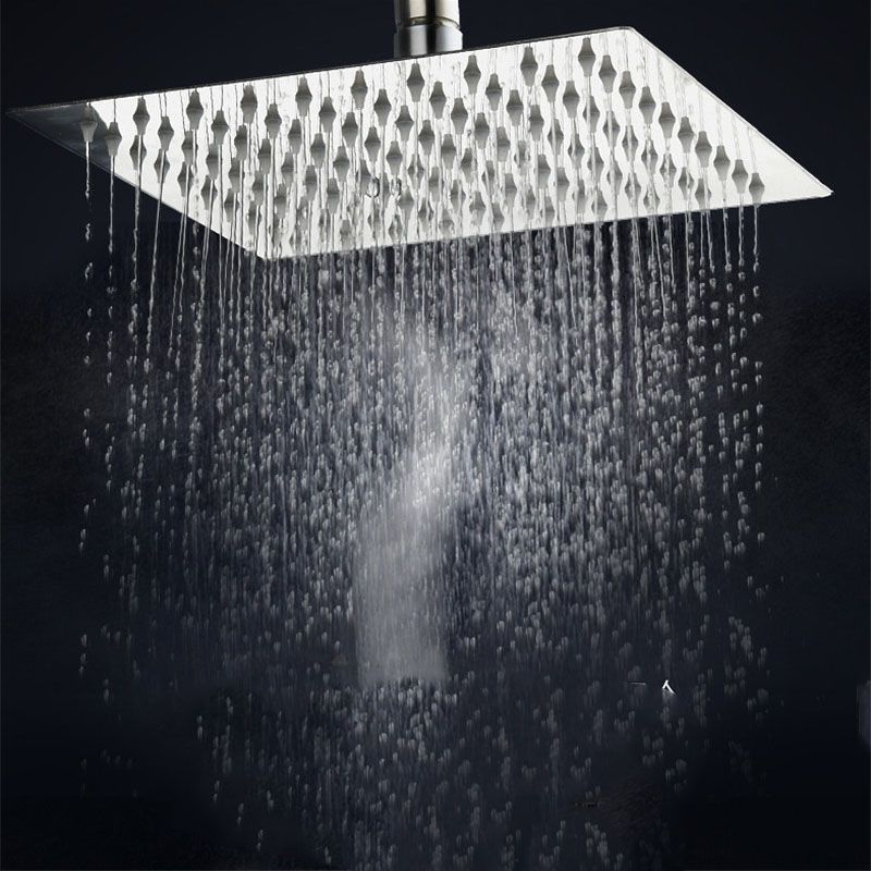 Swivel Rain Shower Head Wall-Mount Full Copper Pressurized Shower