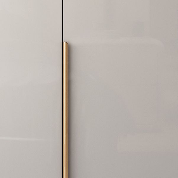 Engineered Wood Wardrobe Closet with Drawer Modern Wardrobe Cabinet