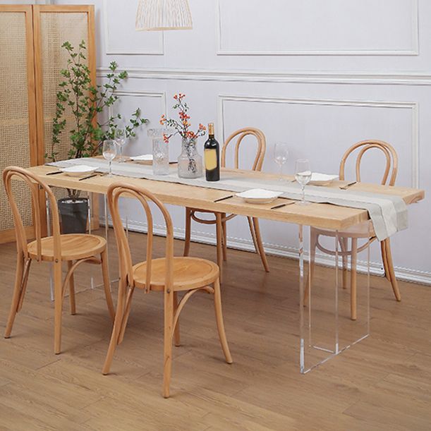 Modern Style Rectangle Stone Table Set 1/4/5/7 Pieces Dining Set for Kitchen