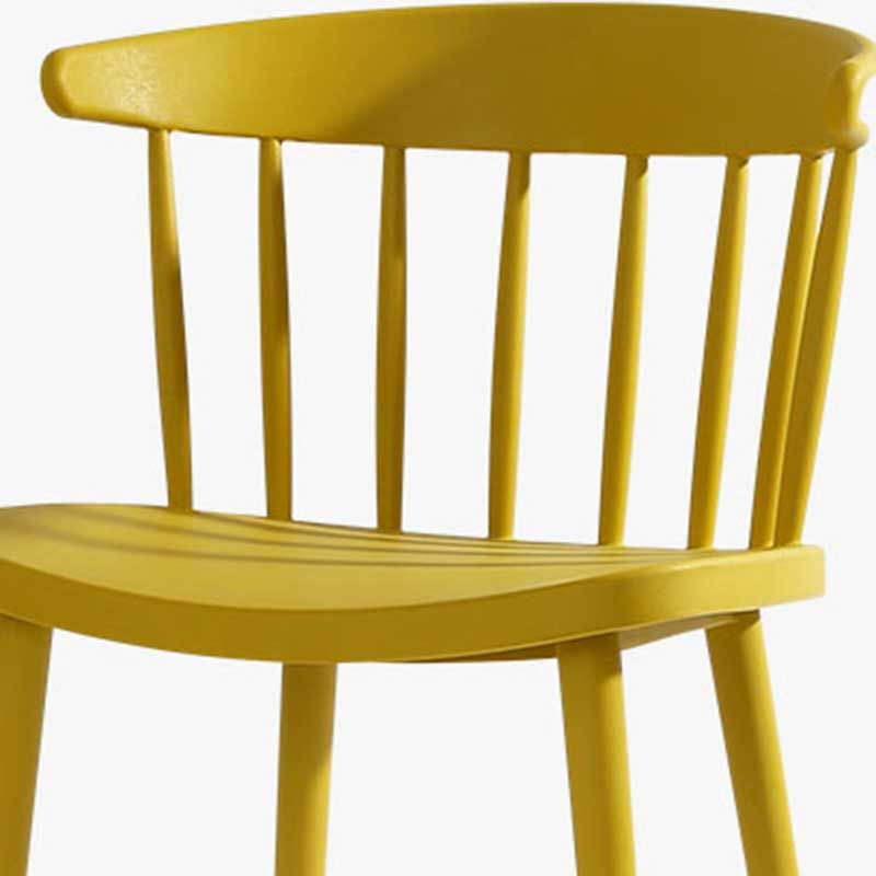 Multicolor Contemporary Style Side Chair Set Windsor Back Side Dining Chair