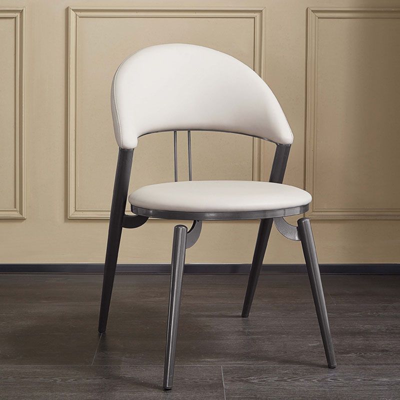 Open Back Side Chair Industrial Dining Room Chair for Dining Room
