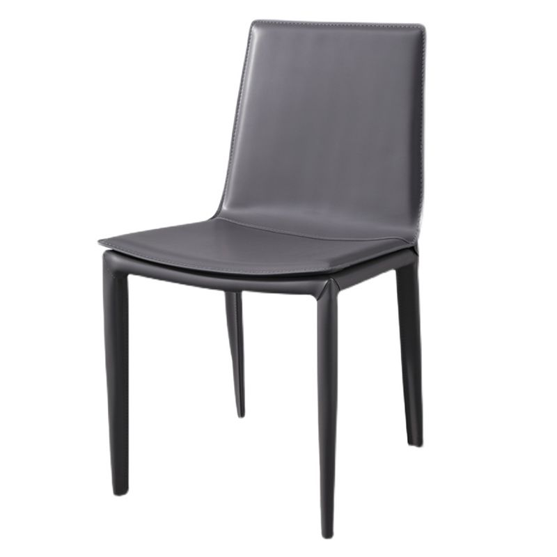 Upholstered Dining Side Chair Modern Armless Dining Chairs for Home
