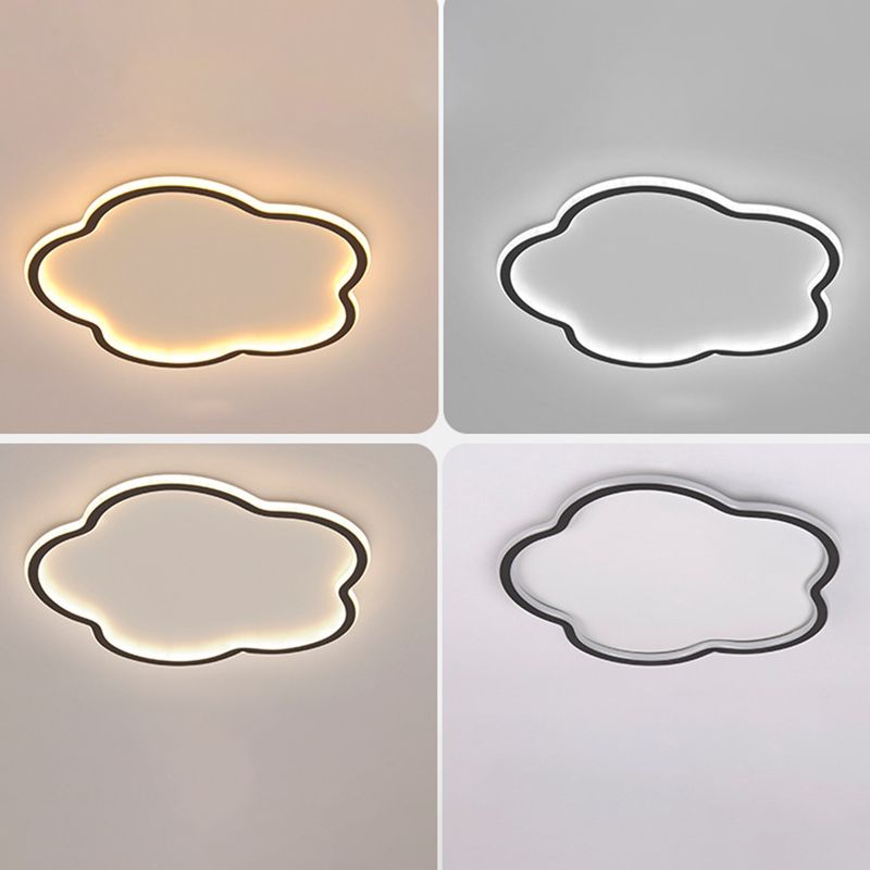 Bloem Slaapkamer Plafondlamp Metaal LED Modern Dicht bij het plafond Verlichtingsarmatuur