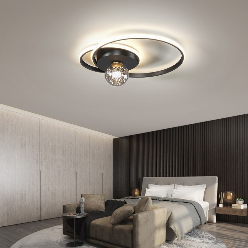 Lampe LED encastrée moderne, barre lumineuse créative pour chambre à coucher, Style moderne