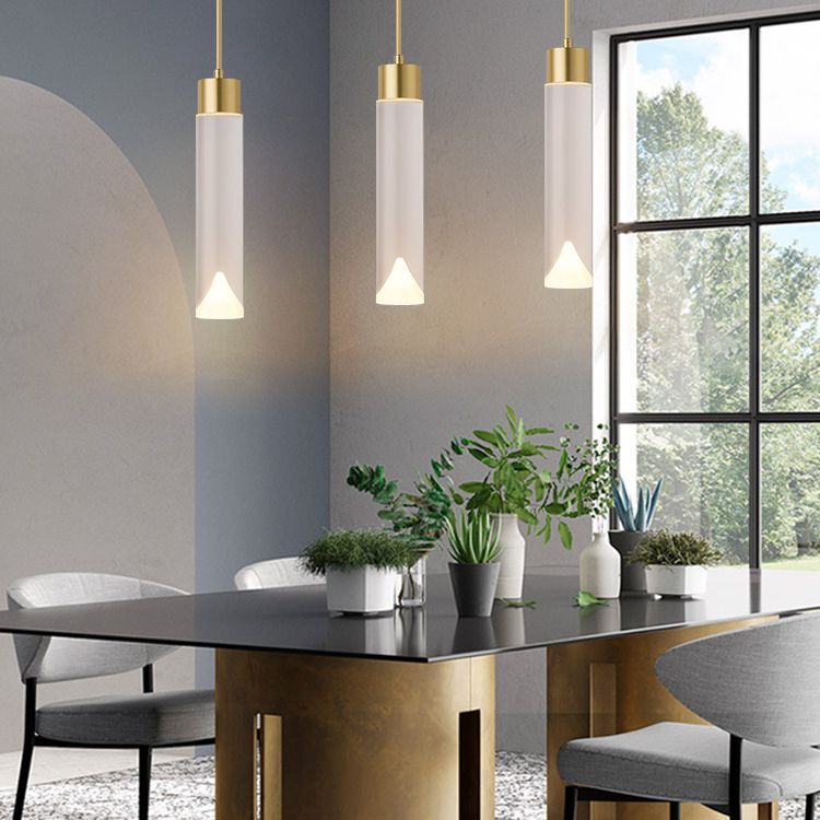 K9 Crystal Cylindric Pendant Lighting Simplicity Finis Finis Finis Plafond