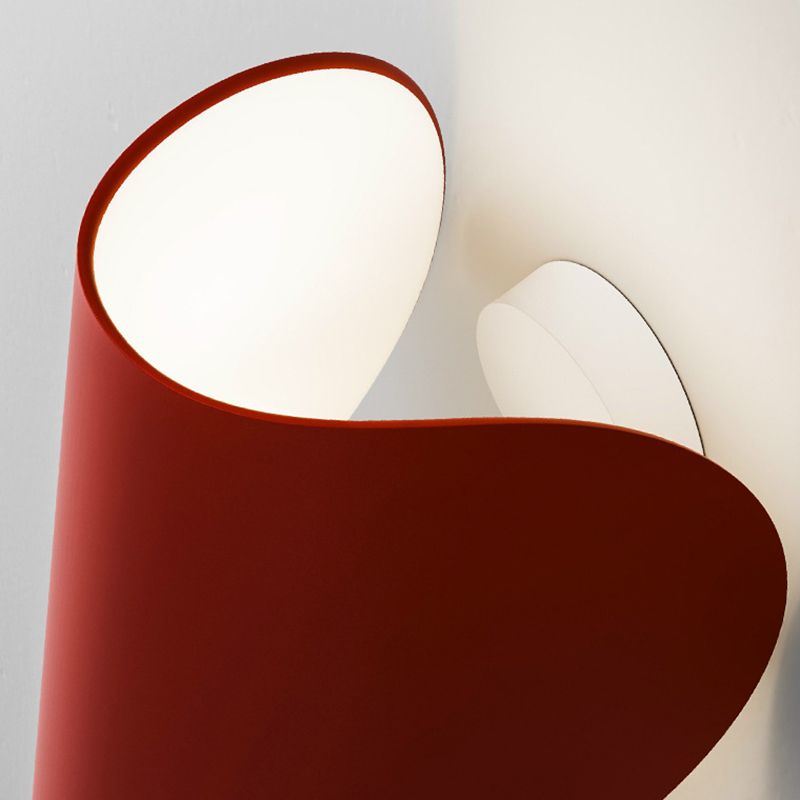 Minimalist Swivel Wall Sconce Macaron Curve Wall Light Fixture