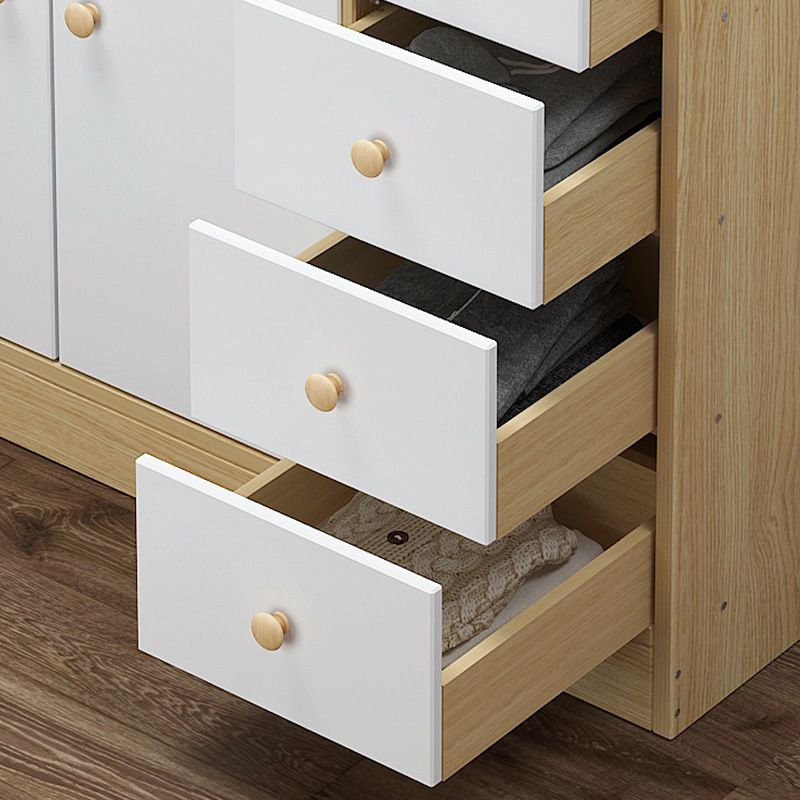 13.26-inch W Storage Chest Dresser Modern Manufactured Wood Dresser