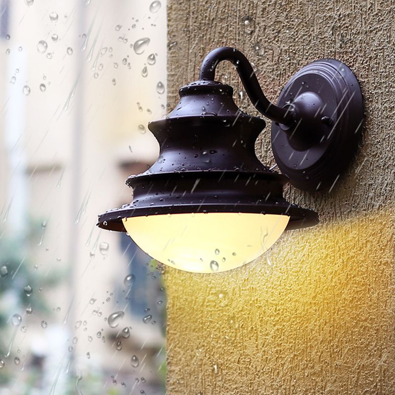 Industrial Wall Sconce Waterproof Outdoor Sconce Light Fixture with Aluminium