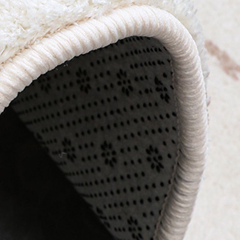 Simple Lines Rectangle Shape Rug Living Room Carpet Polyester Washable Area Rug