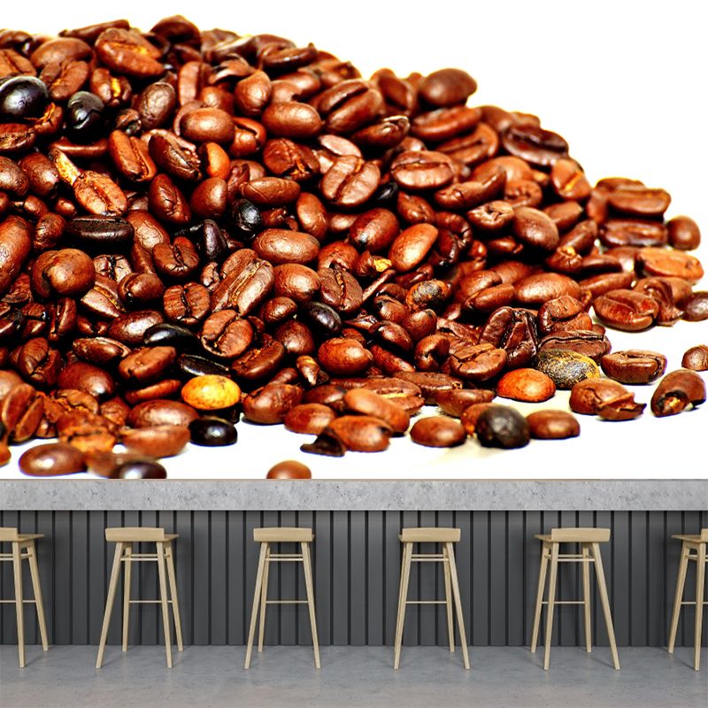 Coffee Beans Mural Environment Friendly Coffee Shop Decoration