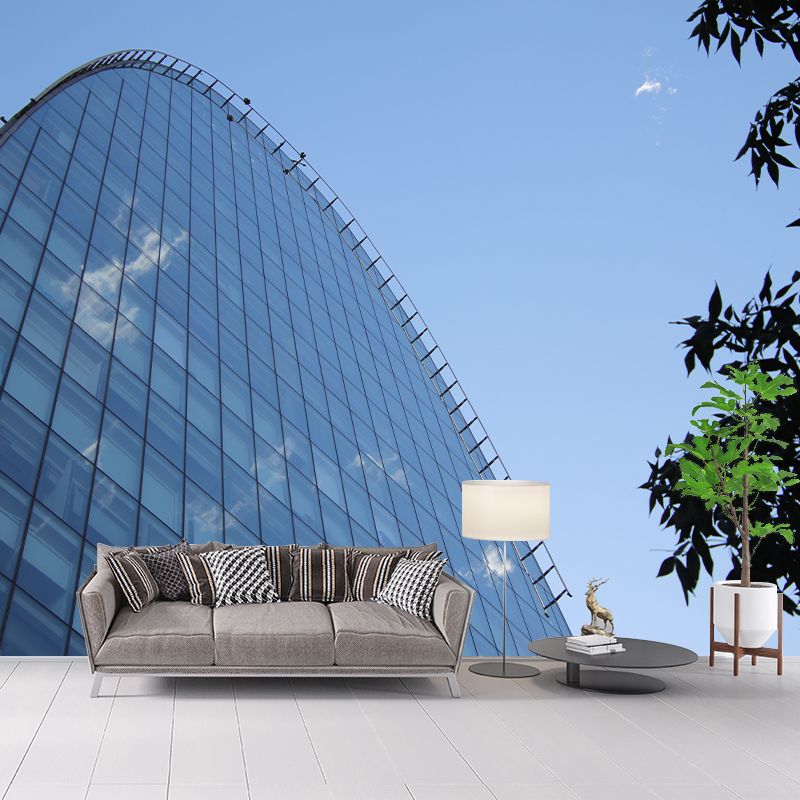 Modern City Building Wall Covering for Home Decor Living Room, Waterproofing