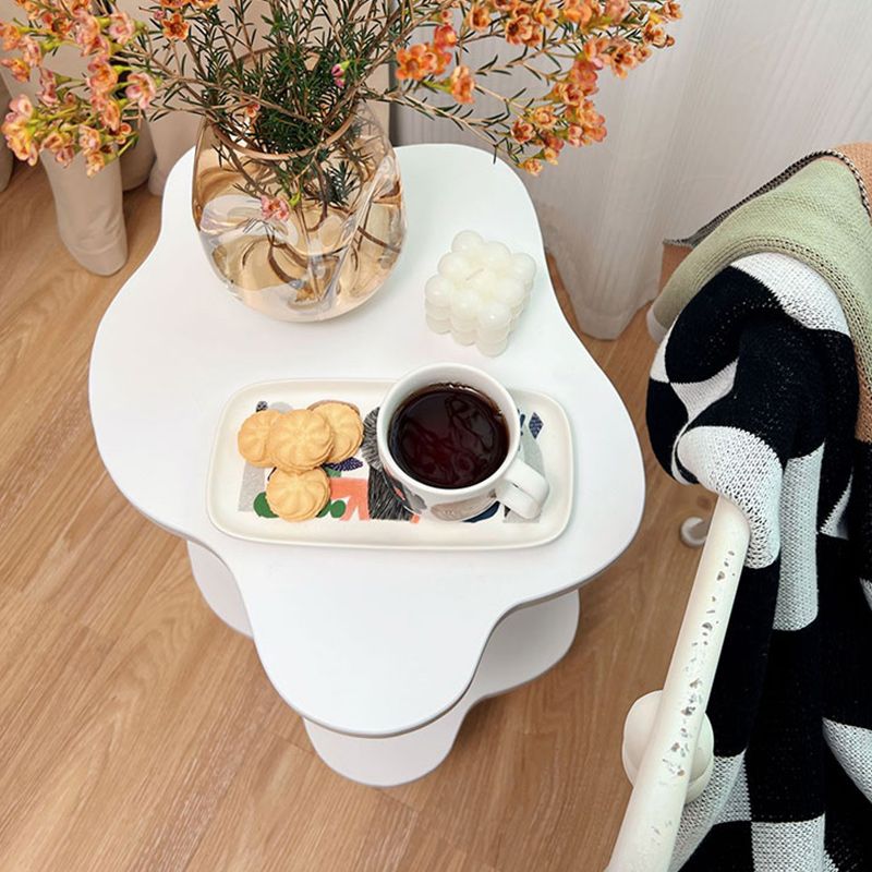 19"H Contemporary Corner Table Double Tier Accent Side Table