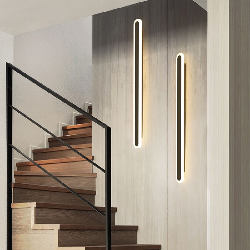 Moderne einfache Metall Wandleuchte LED -Wandleuchte für Wohnzimmer Schlafzimmer