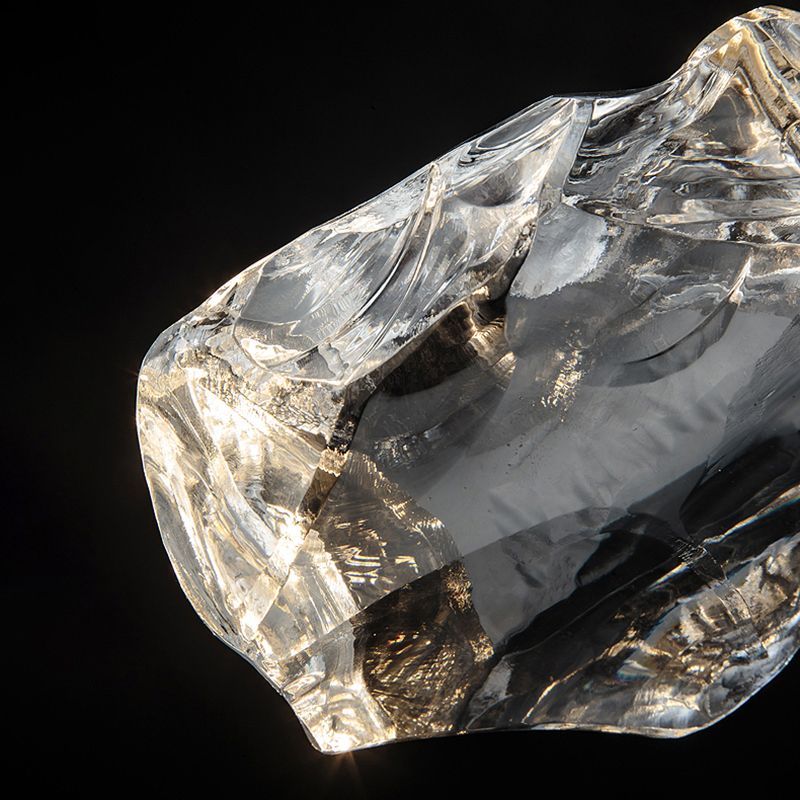 Modern Style Hanging Light Crystal Pendent Lighting Fixture for Living Room