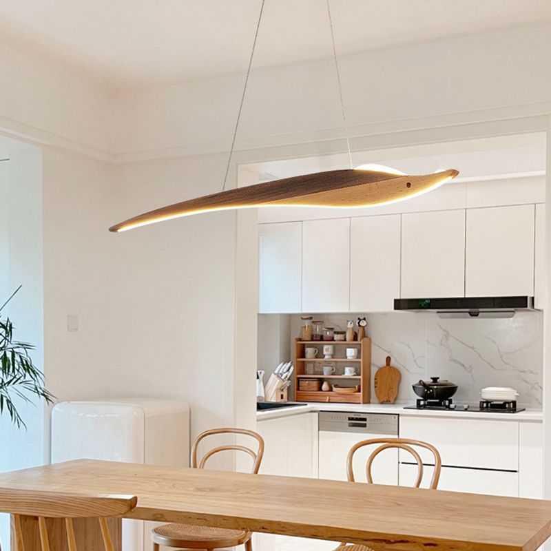 Wooden Hanging Island Lights Modern White Shade Island Lighting Ideas for Kitchen