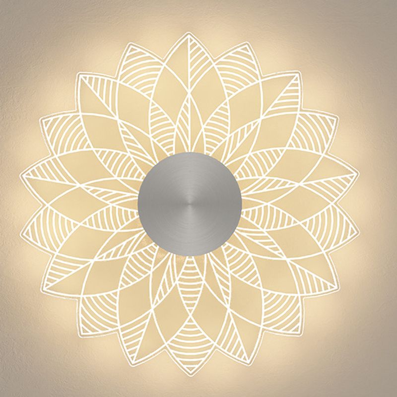 Ultrathin Acrilico Flush Mount Light Minimalista LED Clear Flushmount per Hallway